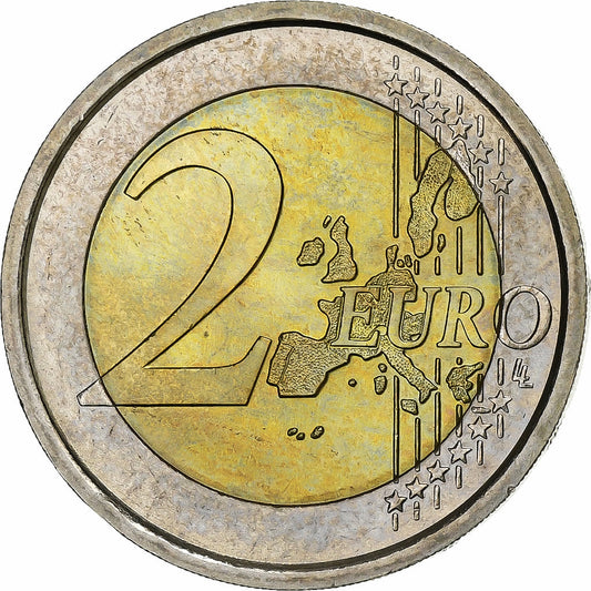taliančina,
2 eurá,
2004