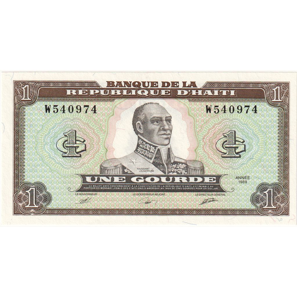 Haiti,
1 tekvica,
1989