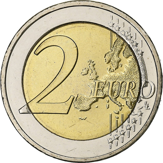Grécko,
2 eurá,
Euro 2002-2012