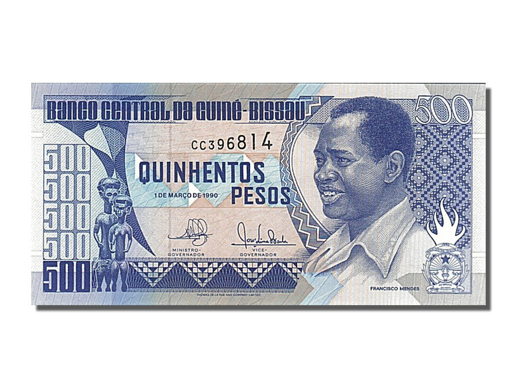 bankovka,
Guinea-Bissau,
500 pesos