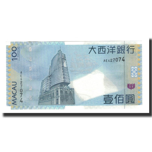 bankovka,
Macao,
100 pataqov