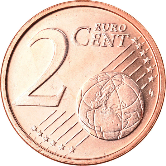Luxembursko,
2 euro centy,
2016