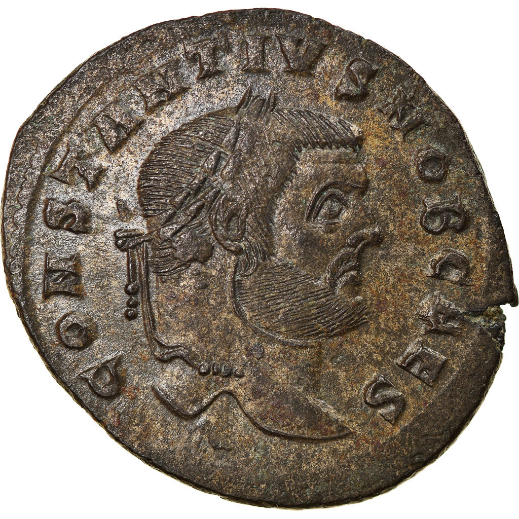 minca,
Constantius I.
Follis