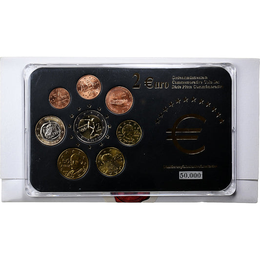 Grécko,
Setze 1 ct. - 2 eurá,
2002-2006