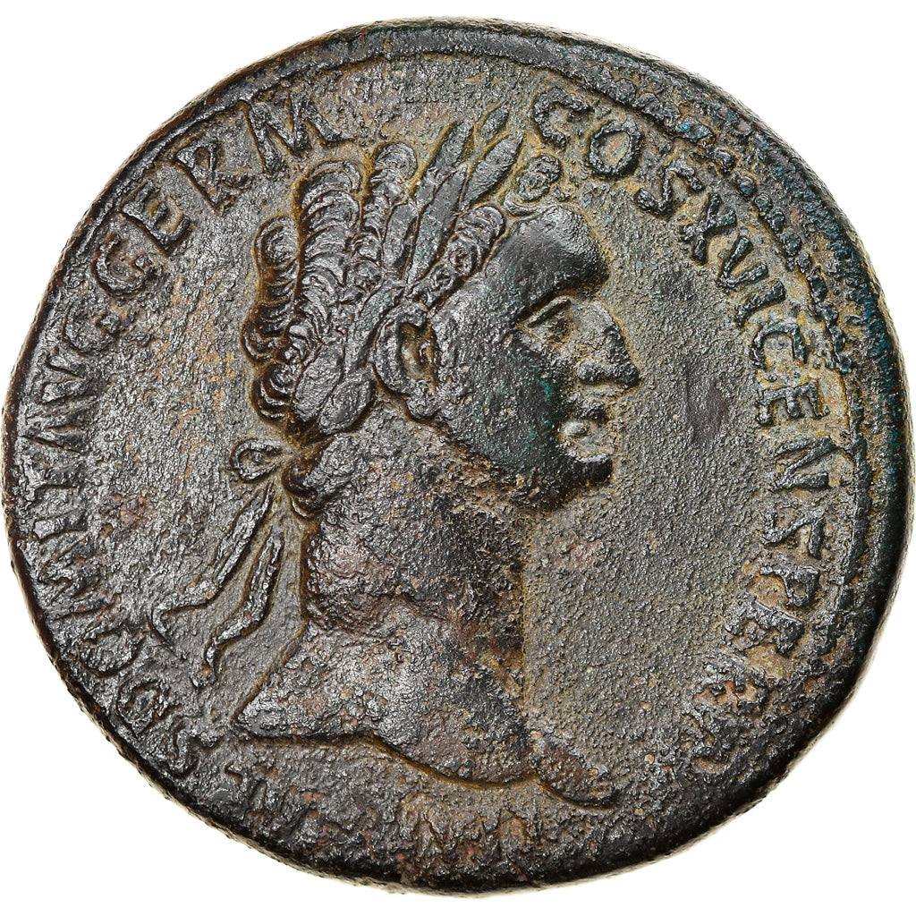 minca,
Domitian,
Sestertius