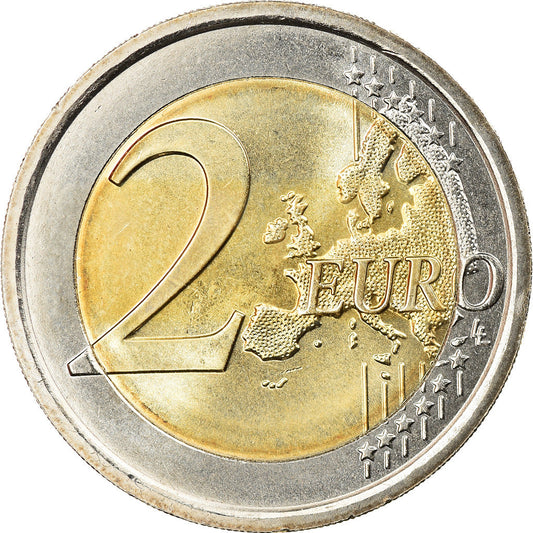 taliančina,
2 eurá,
700. Geburtstag von Giovanni Boccaccio