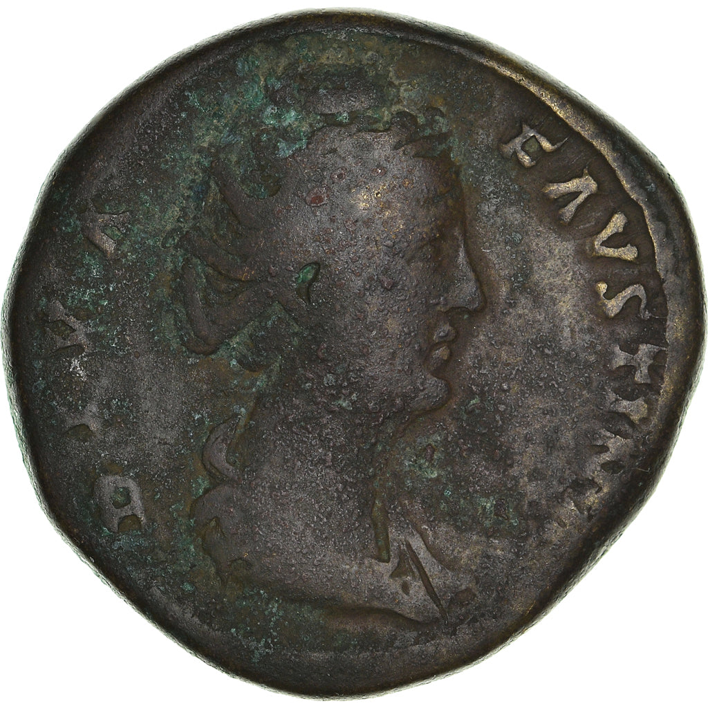minca,
Faustína I.
Sestertius