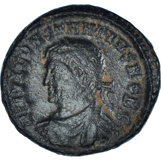 minca, 
  
  Constantius II. 
  
  Follis