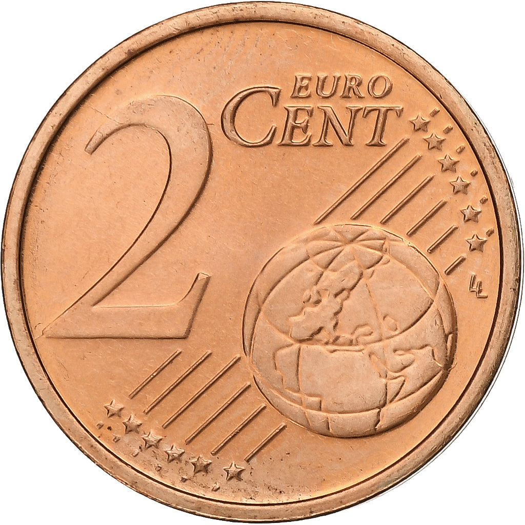 Írsko – Írsko, 
  
  2 euro centy, 
  
  2005