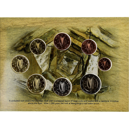 Írsko,
 
 1 cent za 2 eurá,
 
 Newgrange