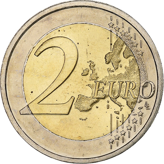 Írsko – republika, 
  
  2 eurá, 
  
  Rímska zmluva
