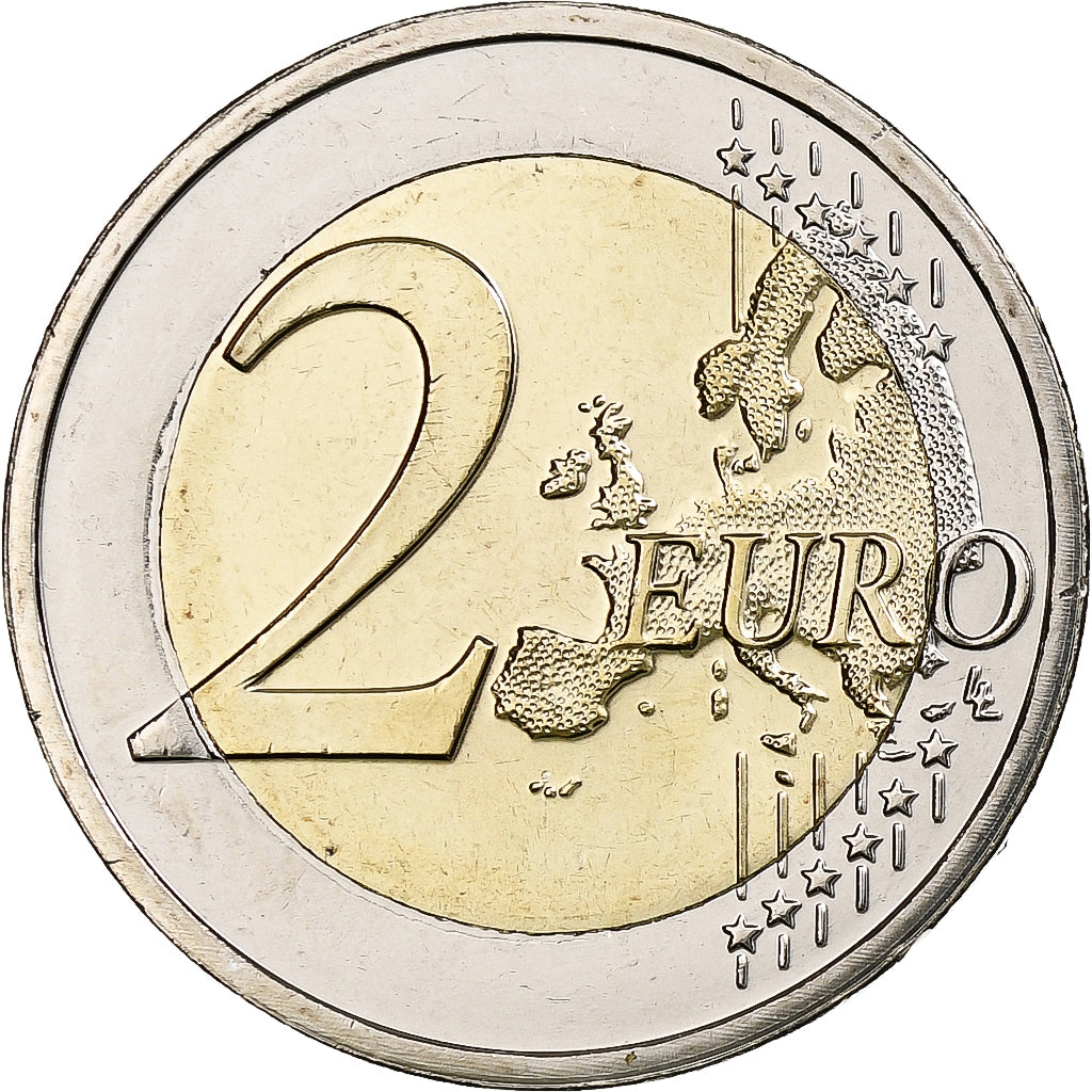 Luxembursko, 
  
  2 eurá, 
  
  175. Jahretag – Unabhängigkeit Luxemburgs