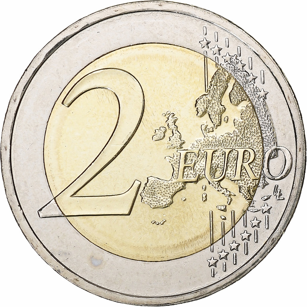 Grécko, 
  
  2 eurá, 
  
  2018