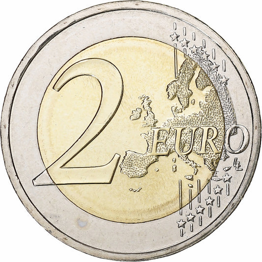 Grécko, 
  
  2 eurá, 
  
  2018