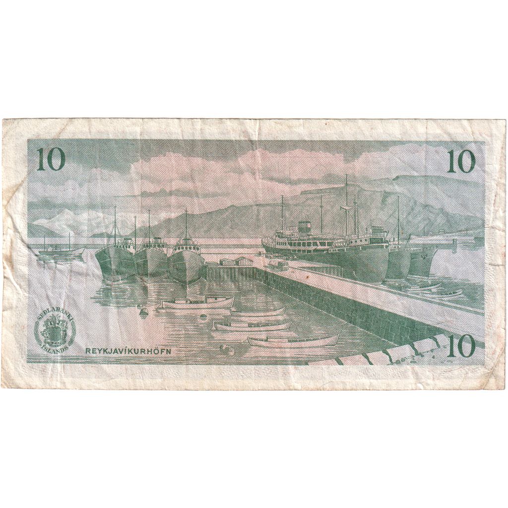 Island,
 
 10 korún,
 
 29. marca 1961