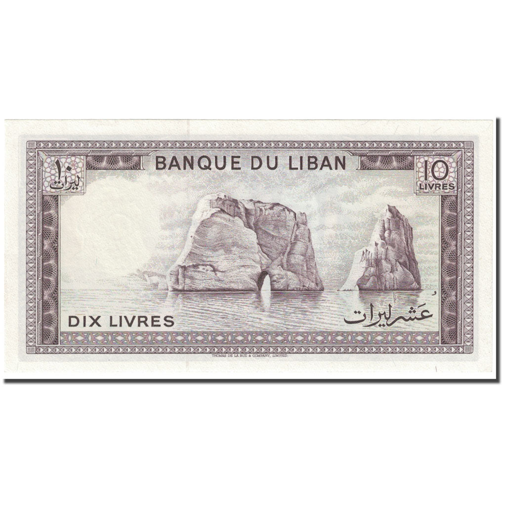 bankovka,
 
 Libanon,
 
 10 libier