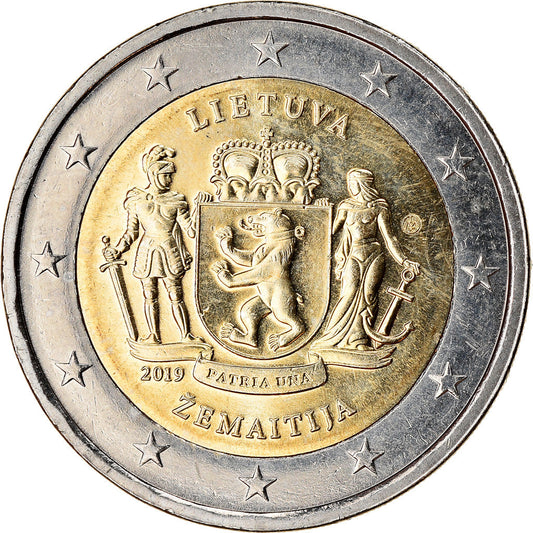 Litva,
 
 2 eurá,
 
 Ticho