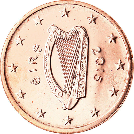 ÍRSKA REPUBLIKA,
 
 2 euro centy,
 
 2015