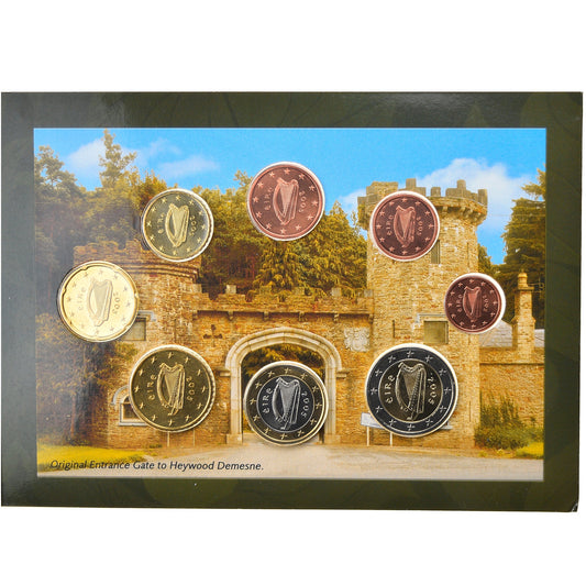 ÍRSKA REPUBLIKA, 
  
  1 cent za 2 eurá, 
  
  2005