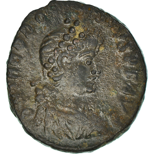 minca, 
  
  Theodosius I., 
  
  Nummus