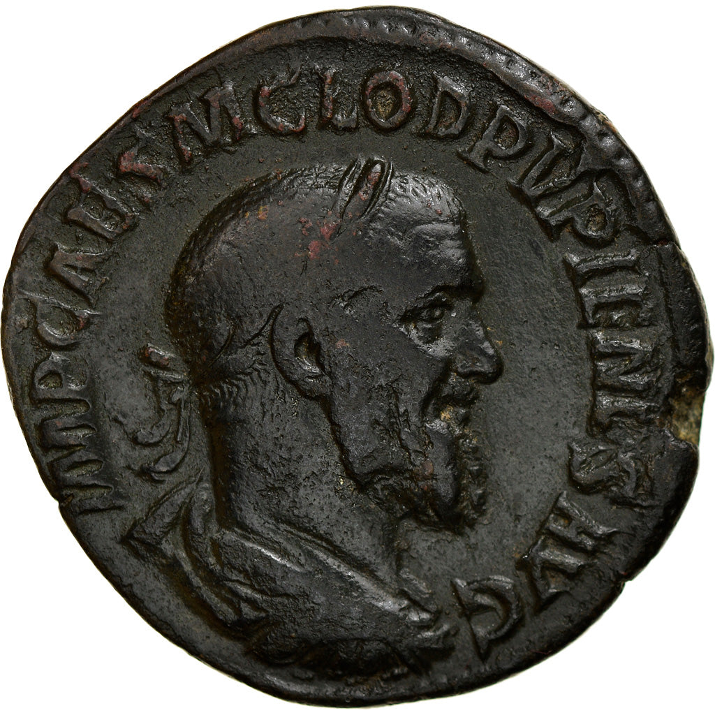 minca, 
  
  Poupien, 
  
  Sestertius