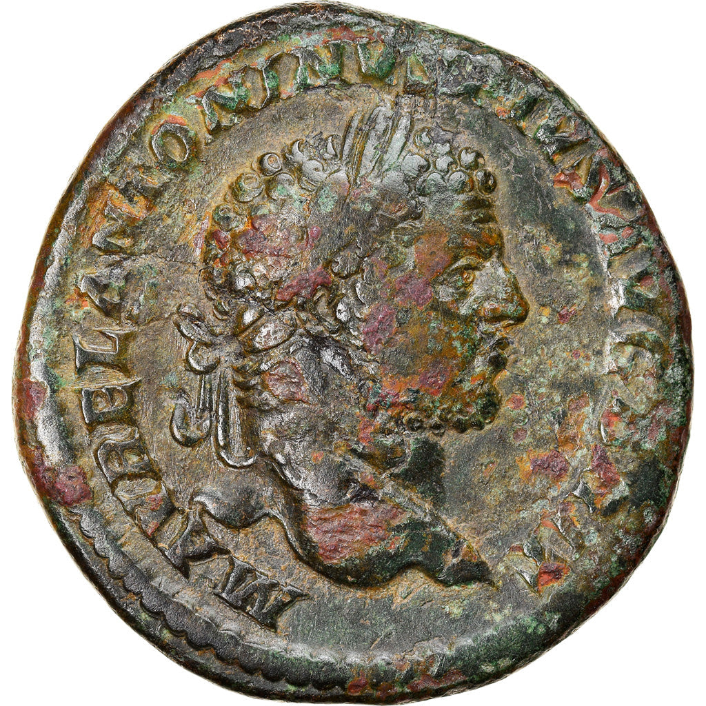 minca, 
  
  Caracalla, 
  
  Sestertius