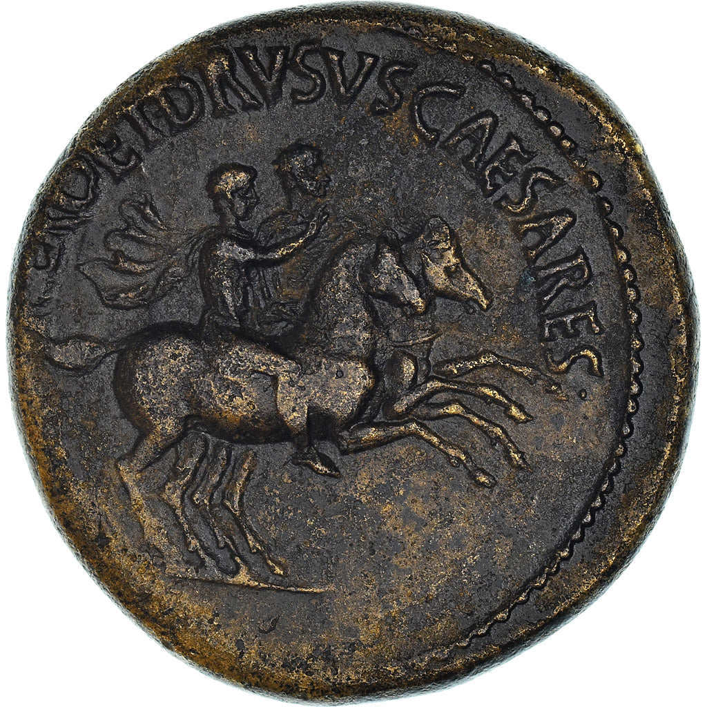 minca,
 
 Caesars Nero a Drusus,
 
 Dupondius